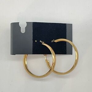 Gold Hoop Earrings
